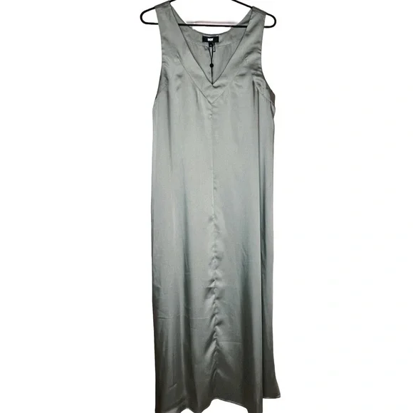 slim fit dress slacks Shop Dkny Women Solid V-Neck 3/4th Sleeves Dress Online – Iconic India